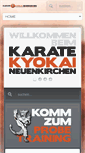 Mobile Screenshot of karate-neuenkirchen.de